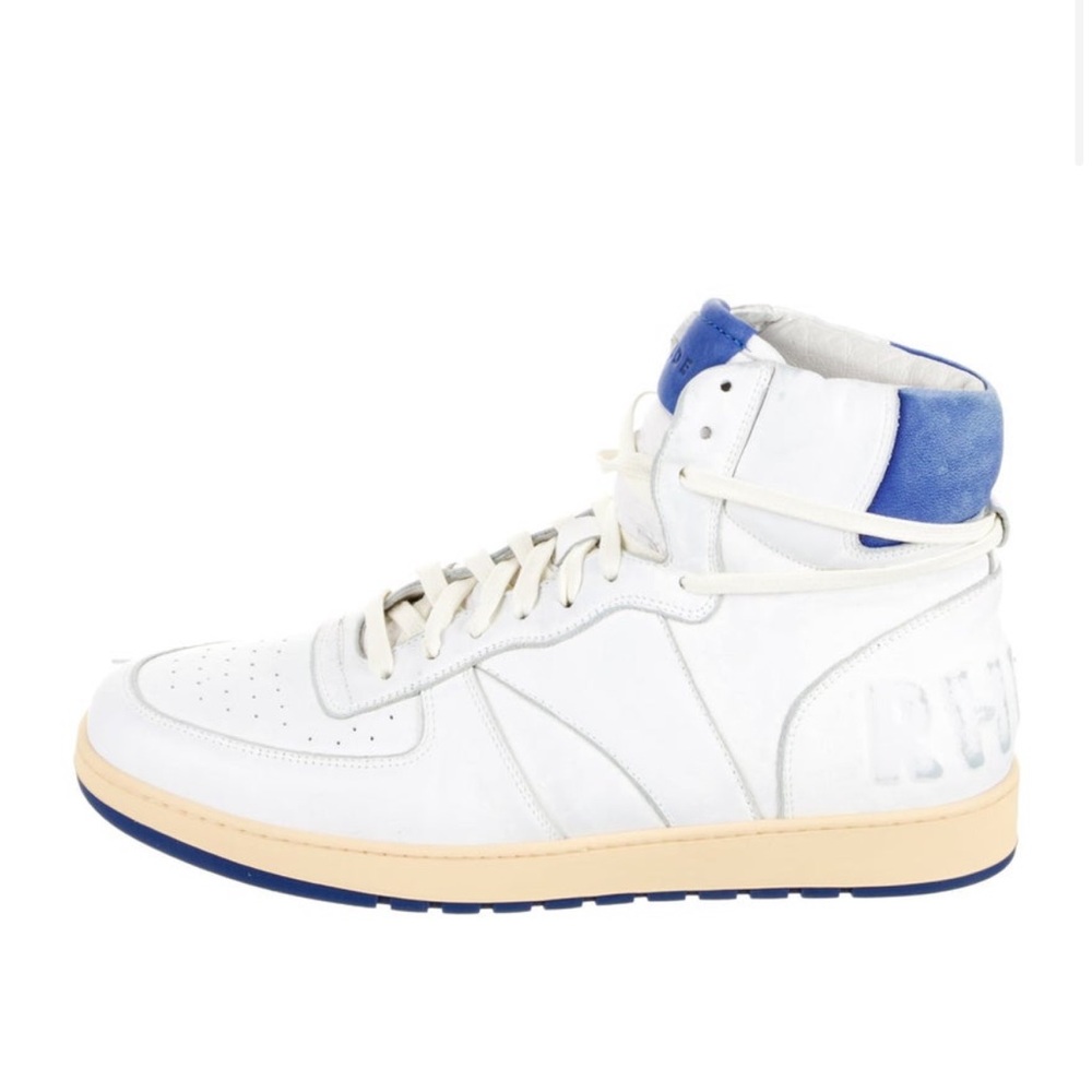 Rhude Leather High top Sneakers